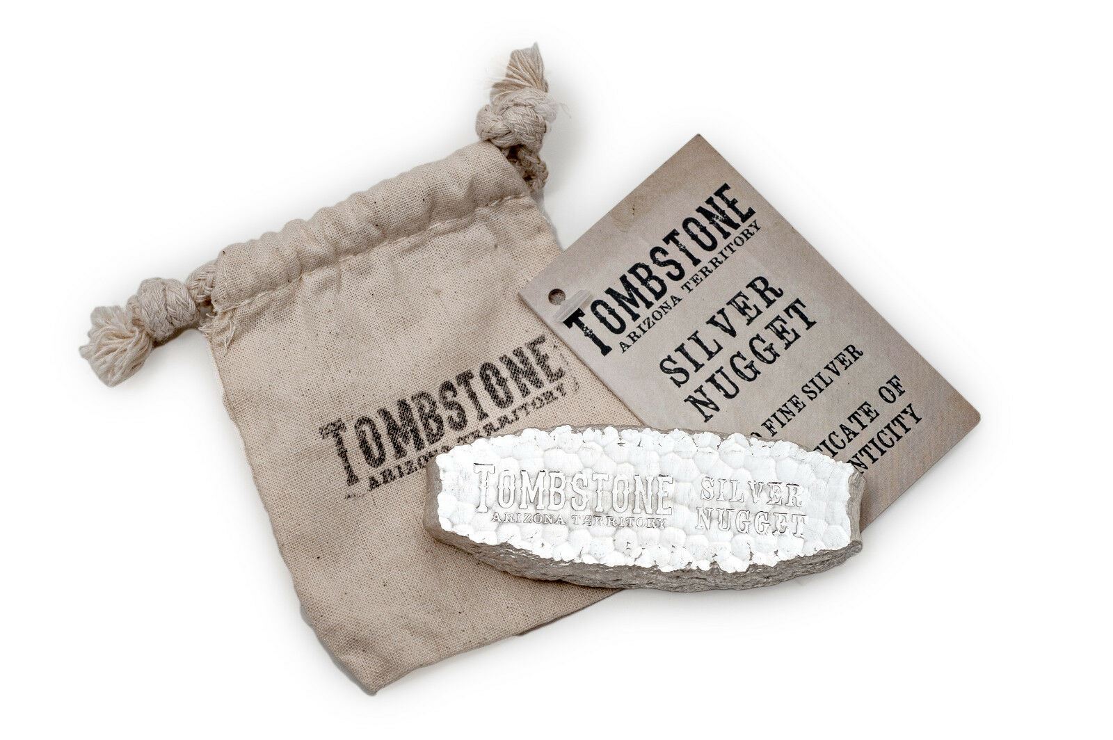 Tombstone Silver Nugget 10 oz. Bar