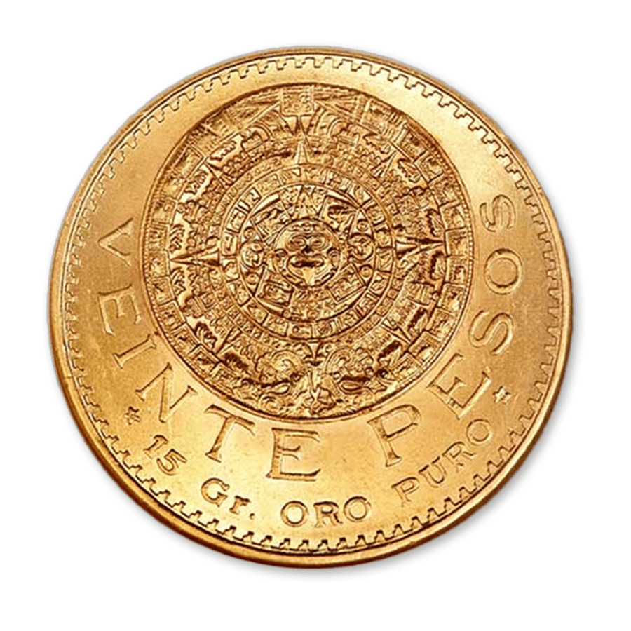 Gold Mexican 20 Peso