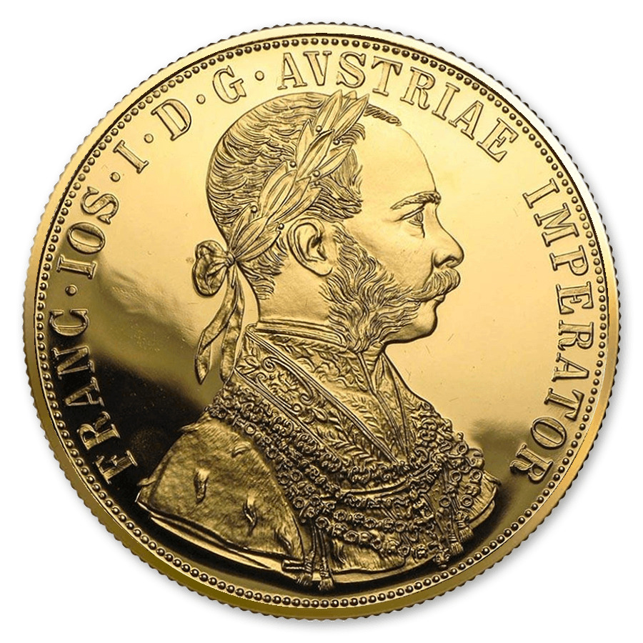 Gold Austrian 4 Ducat 1915