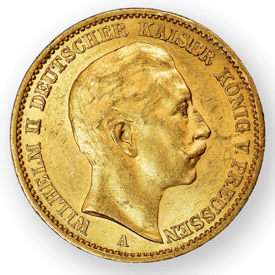 Gold German 20 Marks