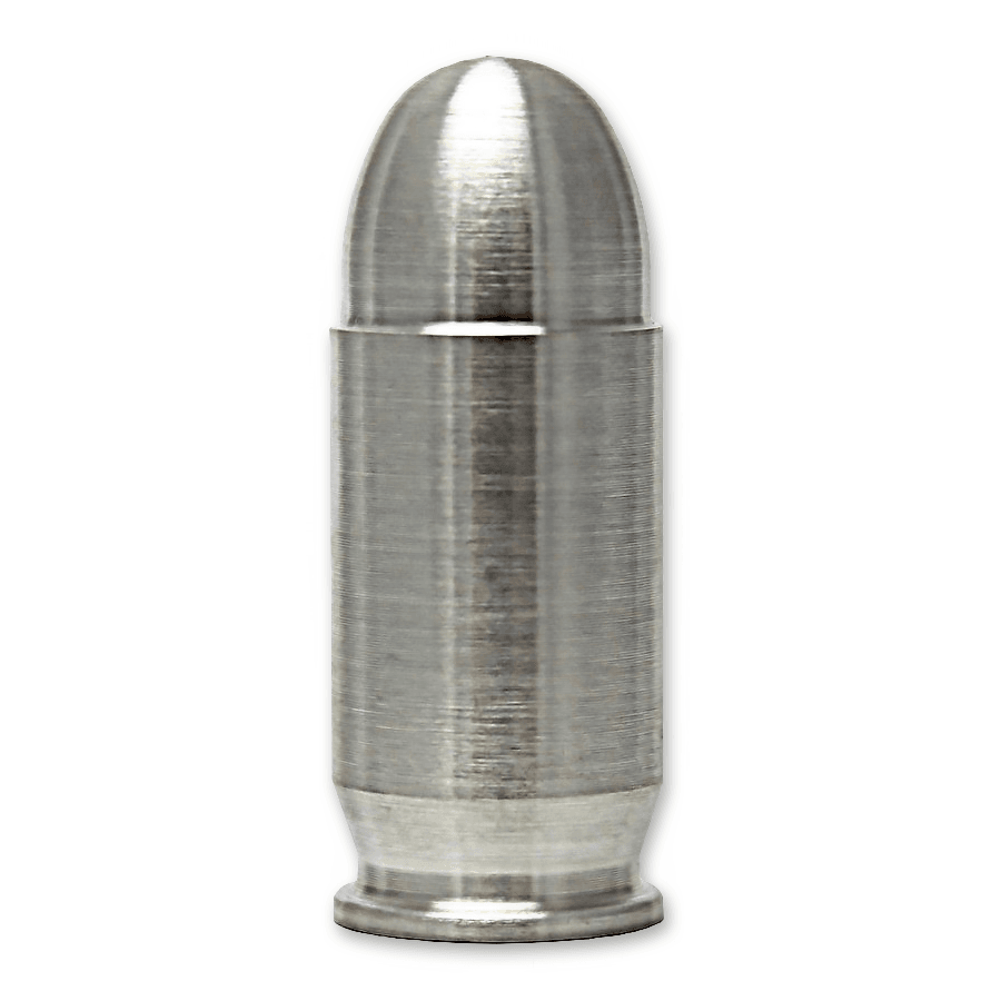 1 oz .45 Caliber Bullet Replica Silver