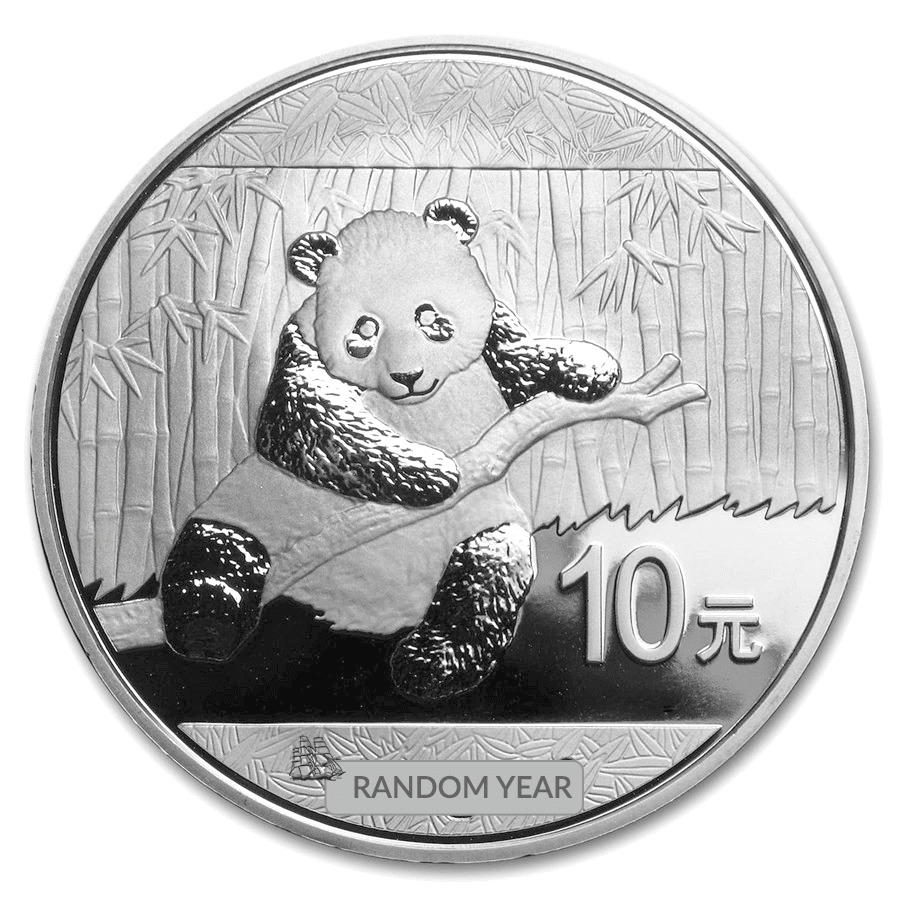 1 oz Silver Chinese Panda BU