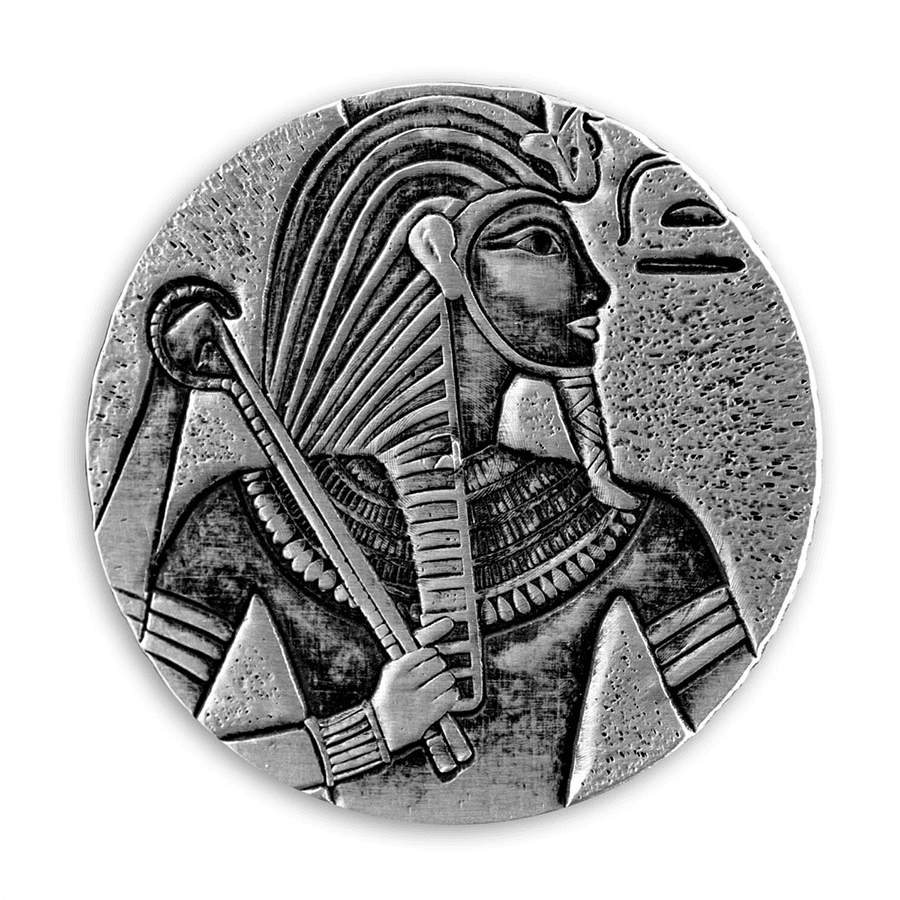 5 oz King Tut Egyptian Relic Silver Coin 2016