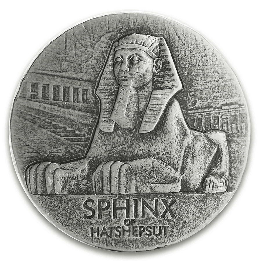 5 oz Sphinx Egyptian Relic Silver Coin
