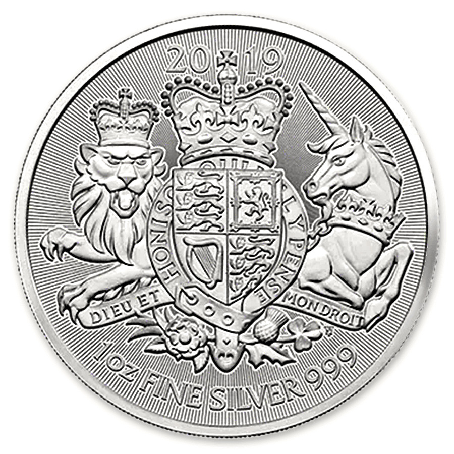 1 oz Royal Arms 2019 Silver Coin