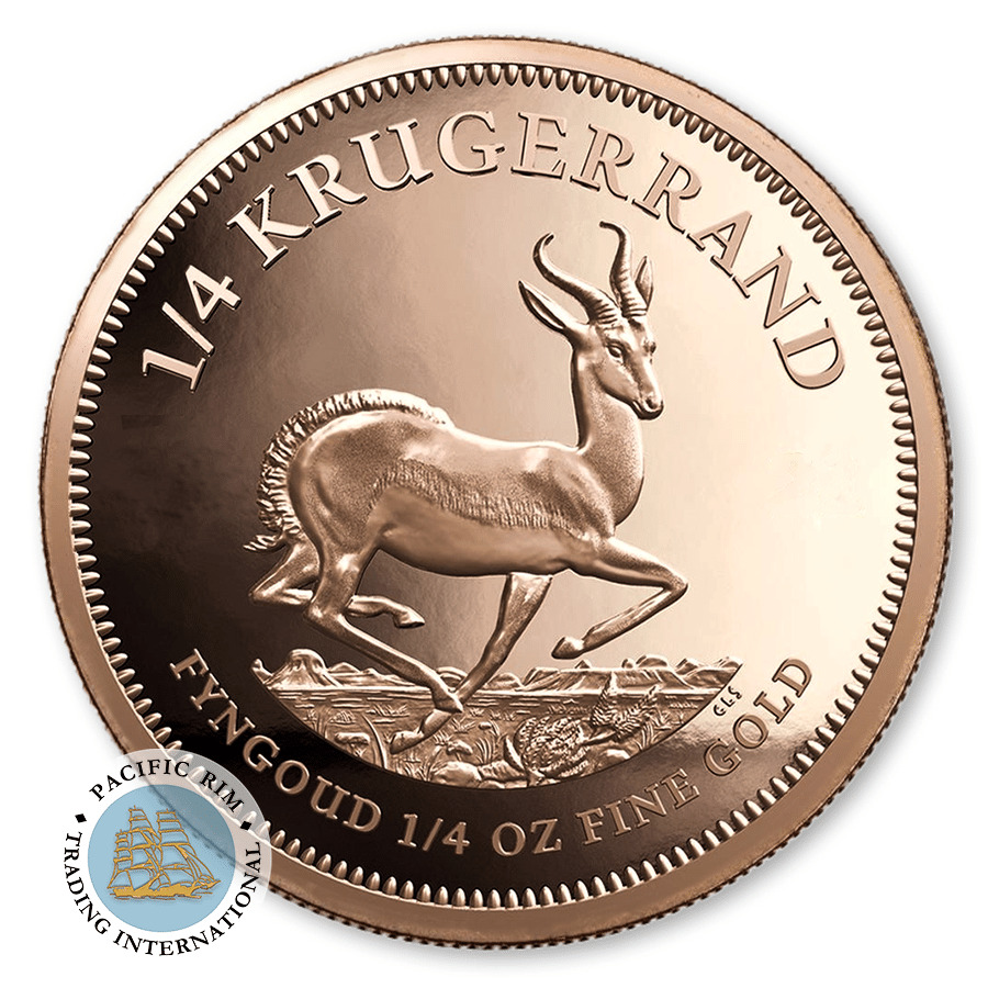 1/4 oz Gold Krugerrand BU