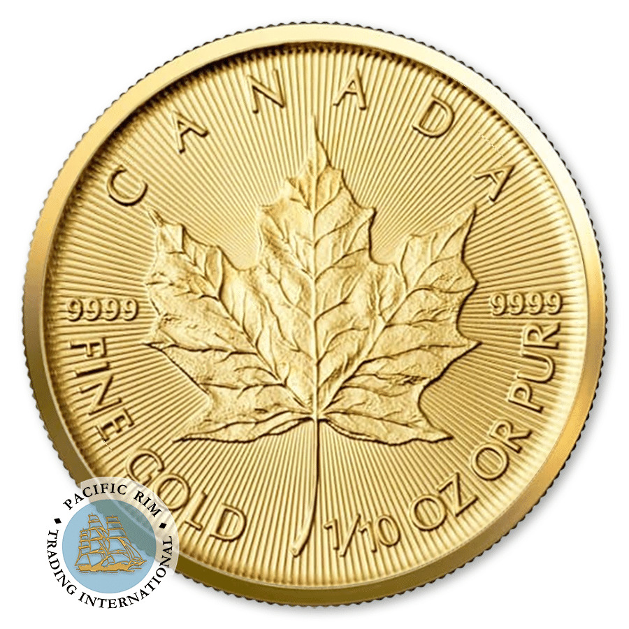 2023 1/10 oz Gold Maple Leaf BU