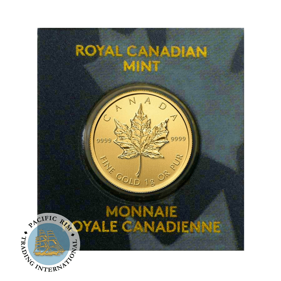 25 gram Gold Maplegram