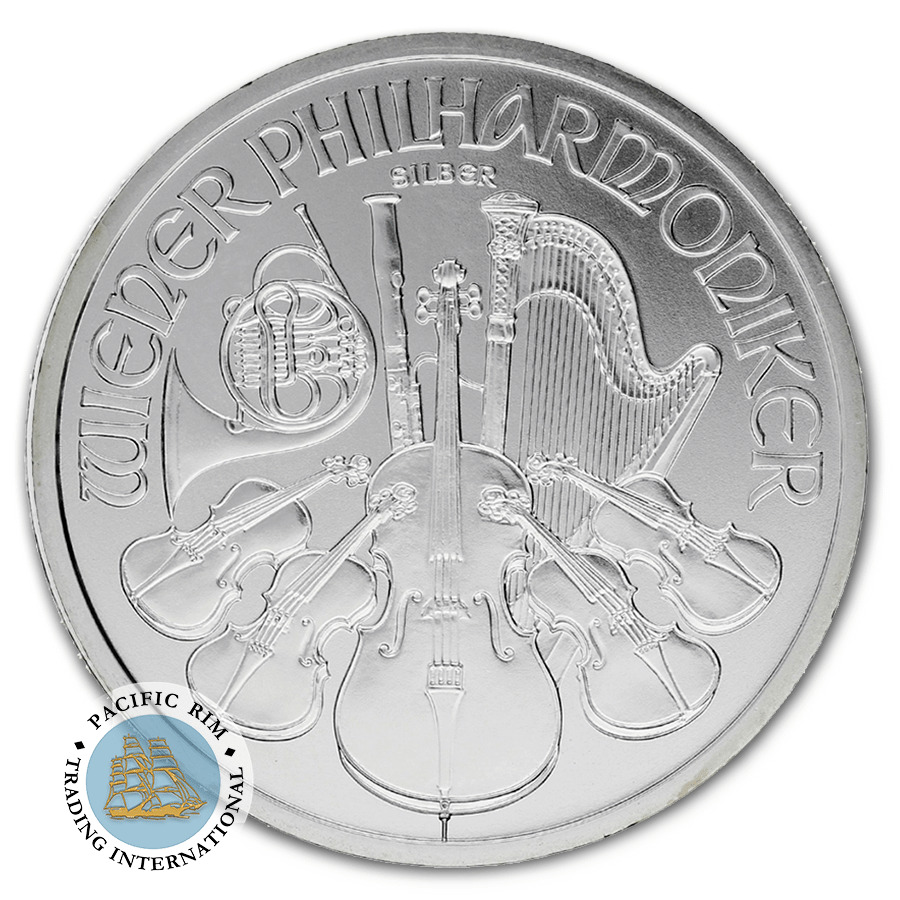 1 oz Silver Philharmonic BU