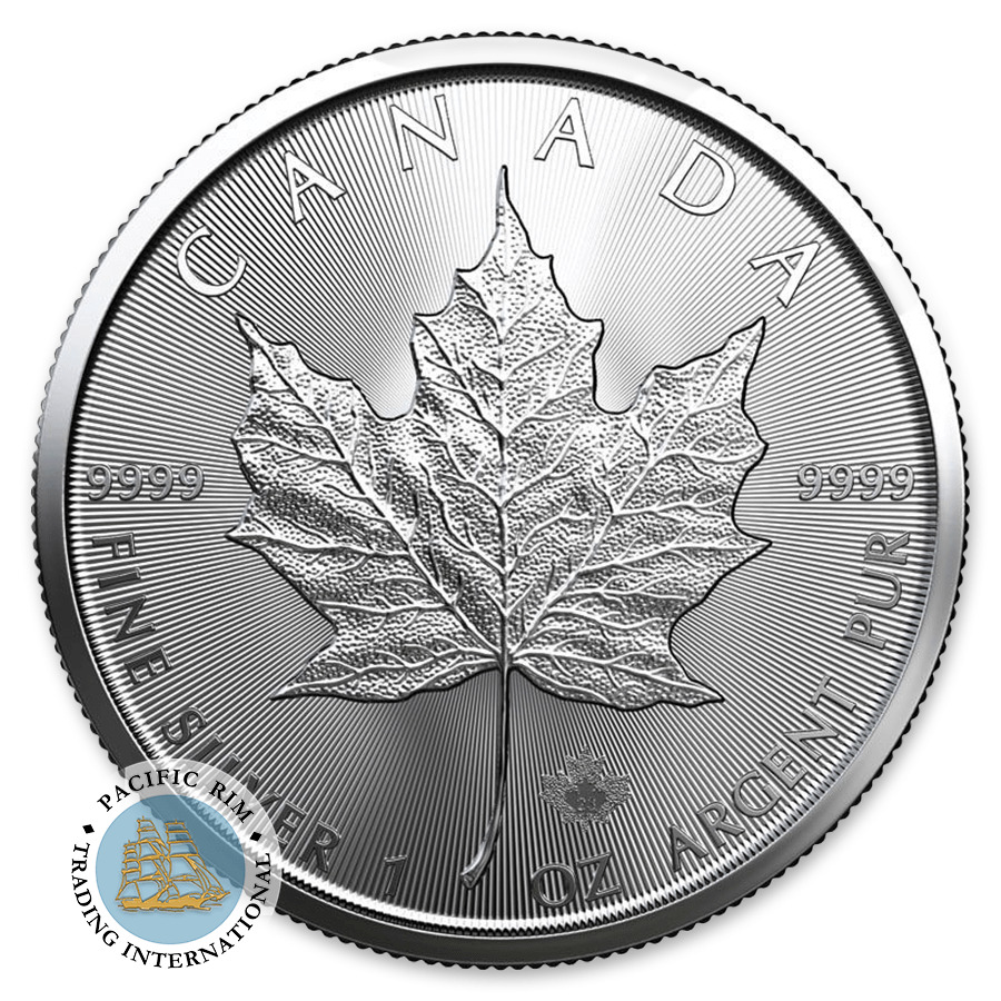 2023 1 oz Silver Maple Leaf BU