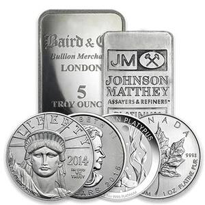 Platinum Bullion Coins / Bars