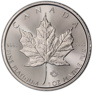 Platinum Maples Leaf Coins