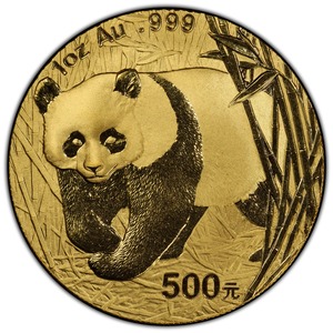 Chinese Gold Pandas